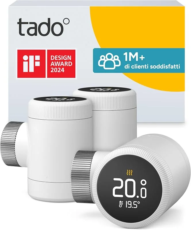 tado° Termostato Intelligente X – Trio Pack — Riscaldamento
