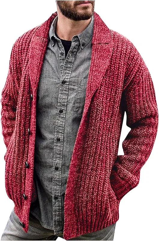 Giubbino Uomo Inverno Ciclismo Leggero Riscaldato Running Maglieria Casual — Abbigliamento riscaldato