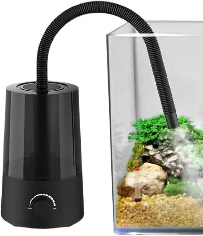 Umidificatore per Rettili con Nebulizzatore 2.5L Serbatoio con Spegnimento