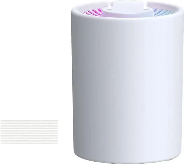 Umidificatore USB da 5 Litri con Doppia Porta Spray Goditi L'aria Fresca nel Tuo Ufficio A Casa, Show, with 5 PCS Filters
