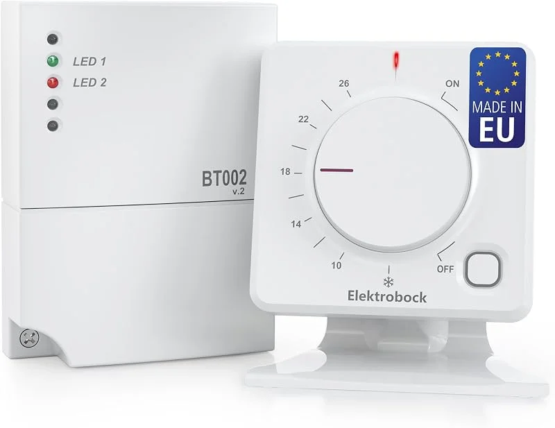 Elektrobock Termostato per ambienti radio BPT012, 158 x 181 x 62 mm — Riscaldamento