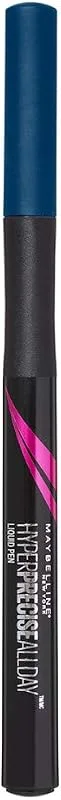 Maybelline New York Hyper Precise Eyeliner in Penna, Tratto Ultra-Sottile, Colore Ultra-Intenso a Lunga Tenuta, Parrot — Trucco