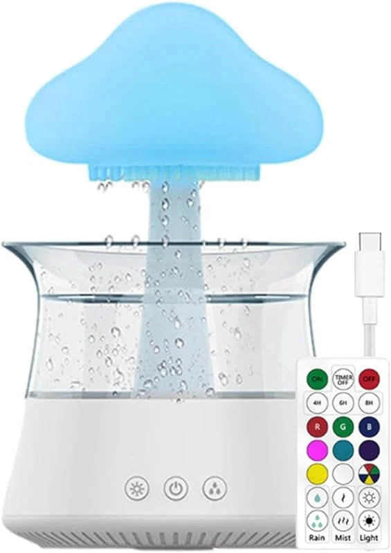 Diffusore di umidificatore Rain Cloud, umidificatori Cloud Rain, cavo