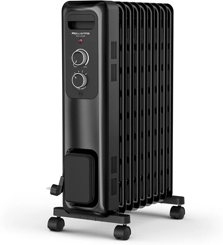 Rowenta Intensium Ultra, Riscaldamento a bagno d'olio, Potente e silenzioso, Sicurezza migliorata, 2000 W, BU2420E0