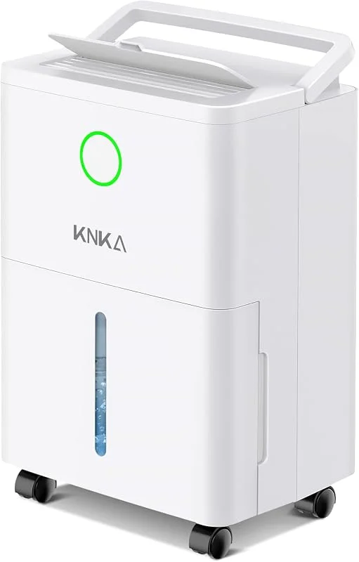 KNKA Deumidificatore elettrico 6 L, giorno, fino a 13 m²