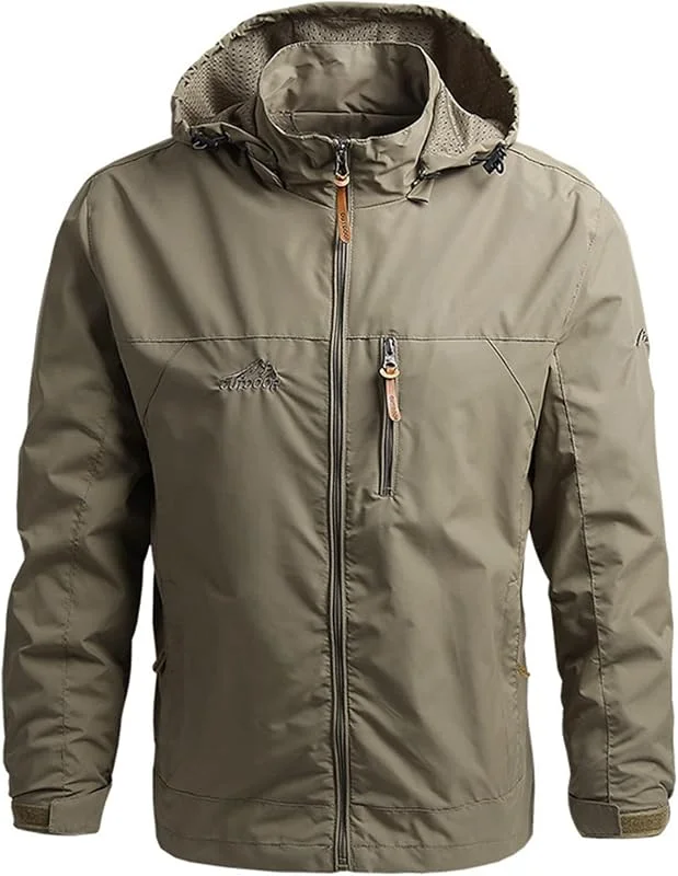 Giubotto Uomo Autunnale Running Field Jacket Uomo Riscaldato Trekking — Abbigliamento riscaldato