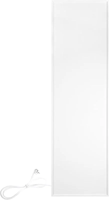 WarmlyYours Pannello radiante elettrico, bianco, 400 W, 30x120 cm, a parete — Riscaldamento