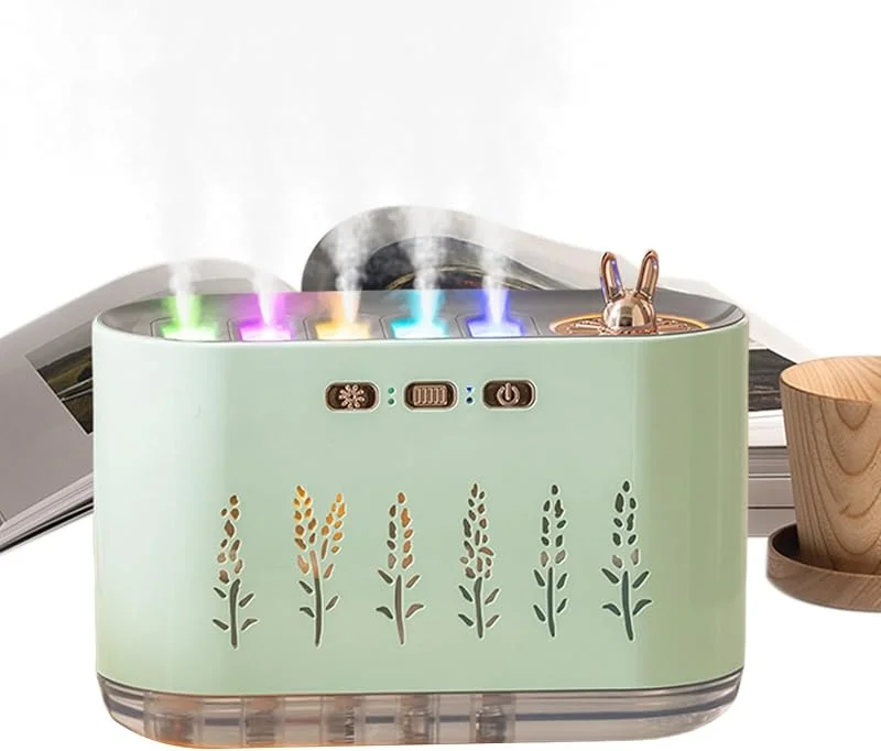Umidificatore Funzione aromaterapia Capacità 700 ml Serbatoio 'acqua