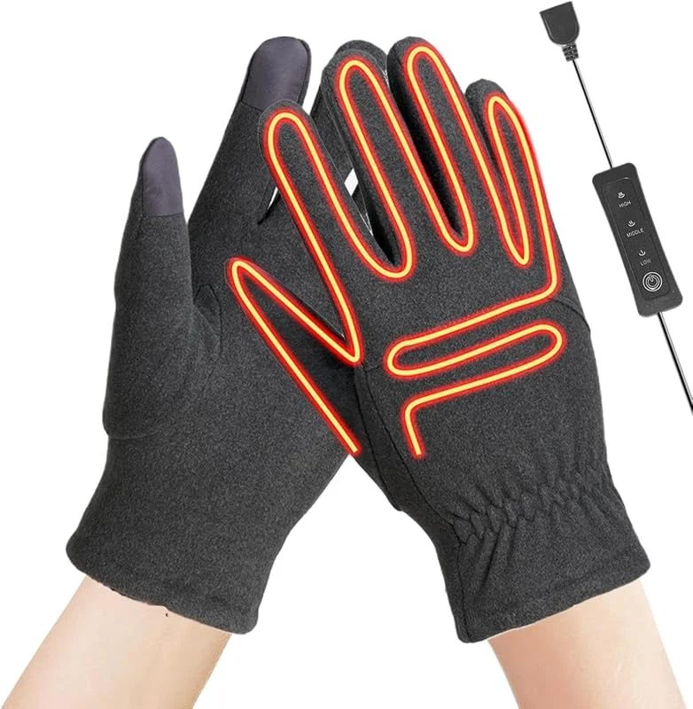 Guanti Riscaldanti Per L'Inverno 3 Temperature Calde Touch Screen — Abbigliamento riscaldato