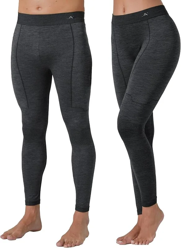 Risalti Calzamaglia Termica Uomo Donna Merino - Leggins Termici Donna Uomo in Lana Merino, Intimo Invernale Traspirante, Elasticizzato Senza Cuciture - Made in Italy — Abbigliamento riscaldato
