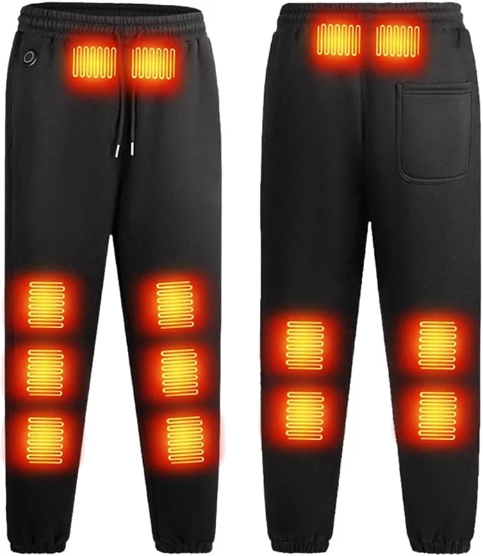 Pantaloni riscaldati da uomo per il tempo libero invernali con innovativa tecnologia di riscaldamento — Abbigliamento riscaldato