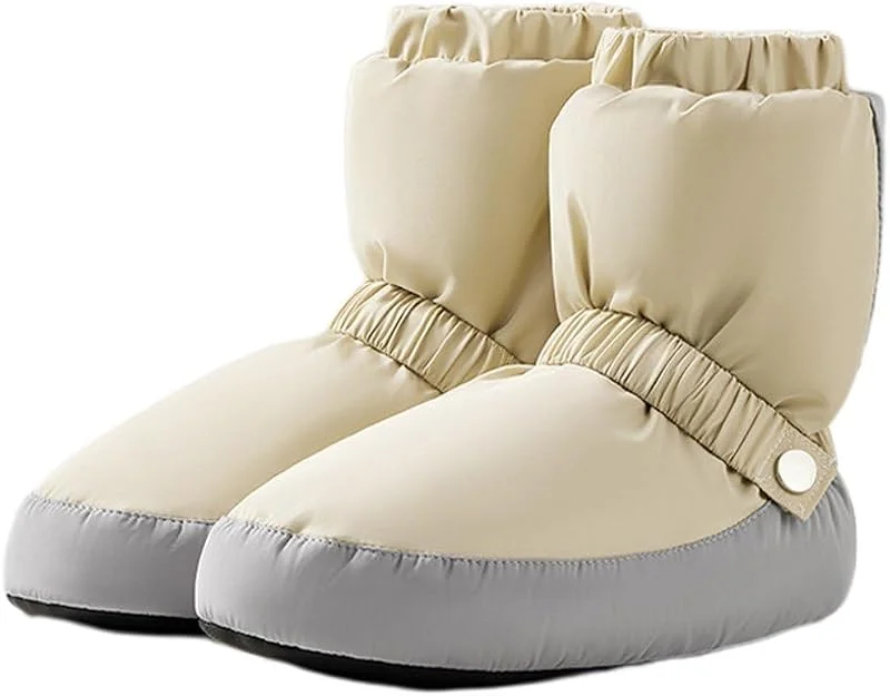 Stivale Balletto, Stivaletti Riscaldamento per Balletto Stivali Ballo Scarpe Calde Invernali Scarpe Allenamento per Riscaldamento per Bambini Donne Ragazze — Abbigliamento riscaldato