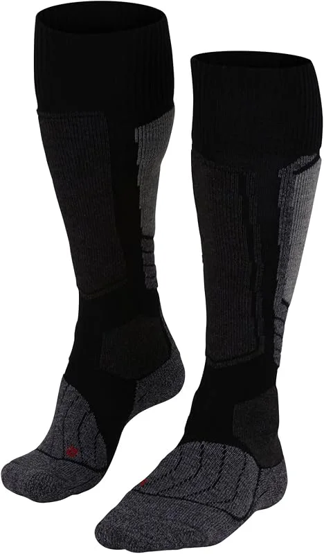 FALKE Uomo SK1 calzini da sci imbottitura extra-spessa protezione tibia antivesciche spessi caldi traspiranti asciugatura rapida termoregolanti antiodore lana filo funzionale 1 paio — Abbigliamento riscaldato
