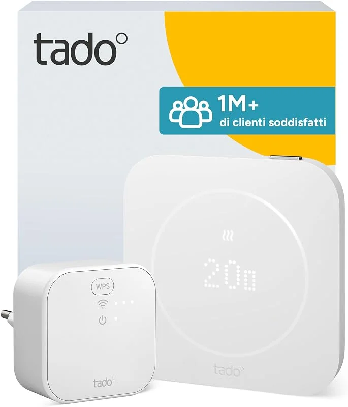 Kit di avviamento termostato intelligente tado° X (2a generazione), Cablato — Riscaldamento