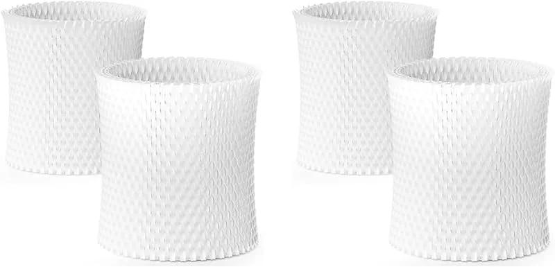 Filtro di Ricambio per Umidificatore da 4 Pezzi per Umidificatore Comodino e nella Cameretta dei Bambini, Filtro Traspirante per Umidificatore