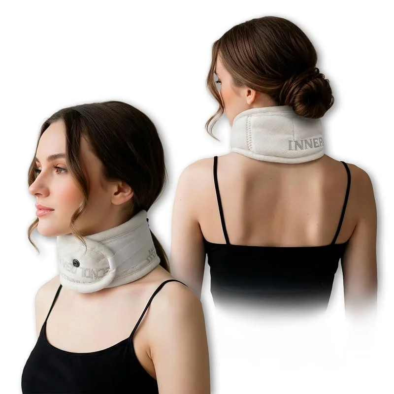 STEXFIT Fascia Cervicale Riscaldante in Lana, Scaldacollo Cervicale, Collare Riscaldante Morbido Termico Uomo Donna Unisex, Made in Italy, Dispositivo Medico CE — Riscaldamento