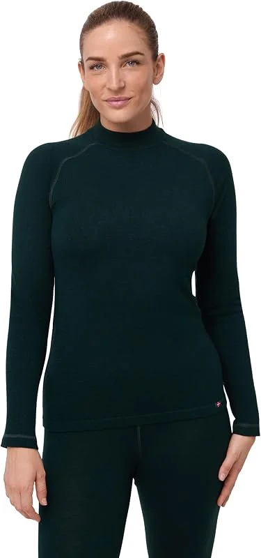 DANISH ENDURANCE Maglia Termica Donna in Lana Merino, Freddo Estremo — Abbigliamento riscaldato