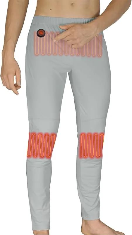 GP1 Pantaloni Termici con Gambe Lunghe Batteria Riscaldati, Taglie S-XL — Abbigliamento riscaldato