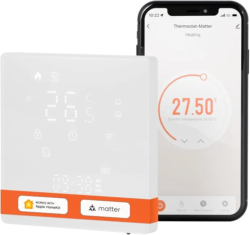 MOES Smart Matter Termostato per riscaldamento a pavimento acqua termostato