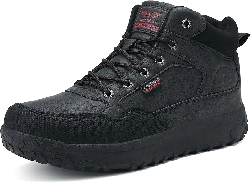 ARRIGO BELLO Stivali Neve Uomo Invernali Scarpe con Caldo Foderati — Abbigliamento riscaldato