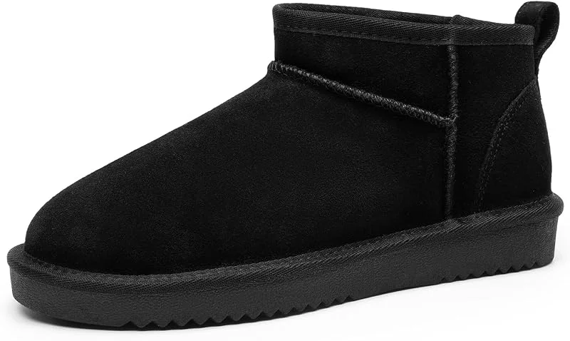 DREAM PAIRS Stivali Neve Donna FuzzyClassic — Abbigliamento riscaldato