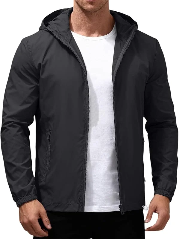 TOFOTL Giacca Elegante Uomo Elegante Casual Zip Giubbotti Uomo Trekking Field Ciclismo — Abbigliamento riscaldato