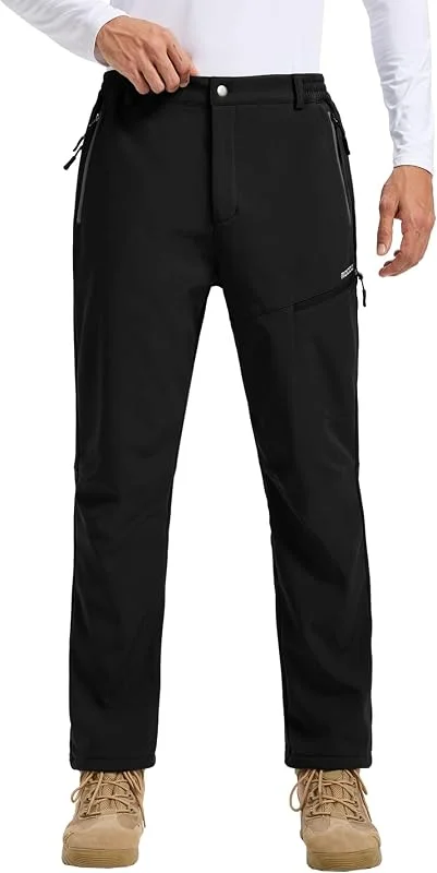 Pantaloni Invernali Termico Uomo per Sci Neve Outdoor Caccia Trekking — Abbigliamento riscaldato