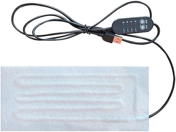 Panno riscaldante elettrico USB per gilet invernale — Abbigliamento riscaldato