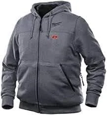 Milwaukee M12 Heated Sweatshirt HHGREY3-0 No Battery or Charger — Abbigliamento riscaldato