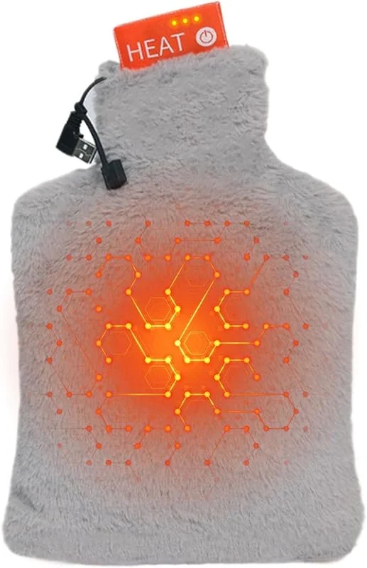 Borsa 'acqua calda USB da collegare con 3 impostazioni di — Riscaldamento