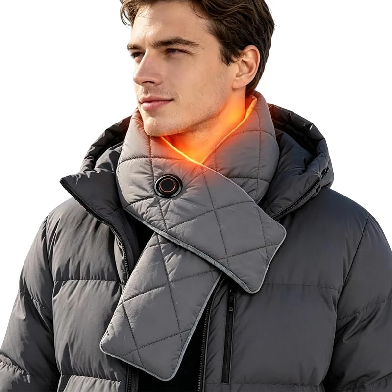 Sciarpa riscaldata da uomo, regolabile, per l'inverno — Abbigliamento riscaldato