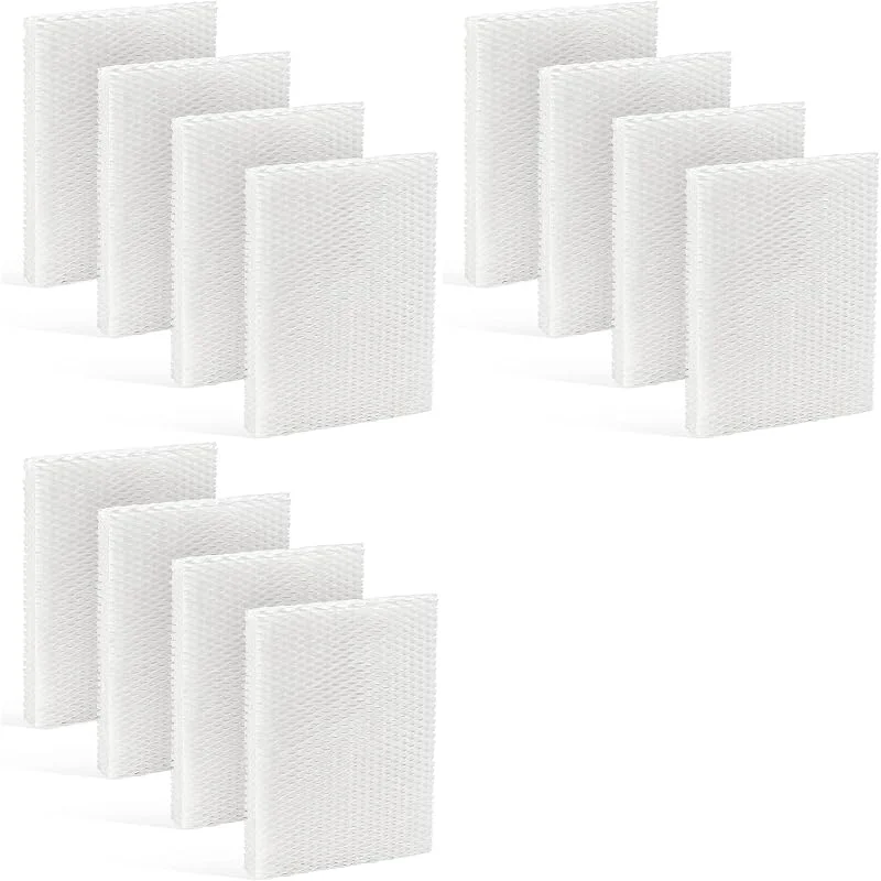 12x MD1-0034 Filtro per Umidificatore di Ricambio Compatibile con I Modelli di Umidificatore Evaporativo Evap40, Evap2, EV100 e Altri