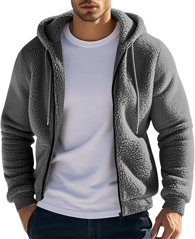 TOFOTL Giacchetto Uomo Zip Casual Leggero Jackets for Men Trekking Ciclismo Running — Abbigliamento riscaldato