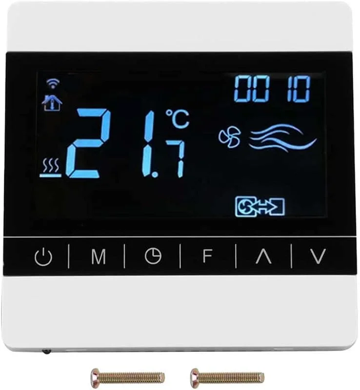 JFDBGU Termostato AC220V Touch Screen Pannello Controllo della Temperatura del Pavimento del Riscaldamento 'Acqua Radiante