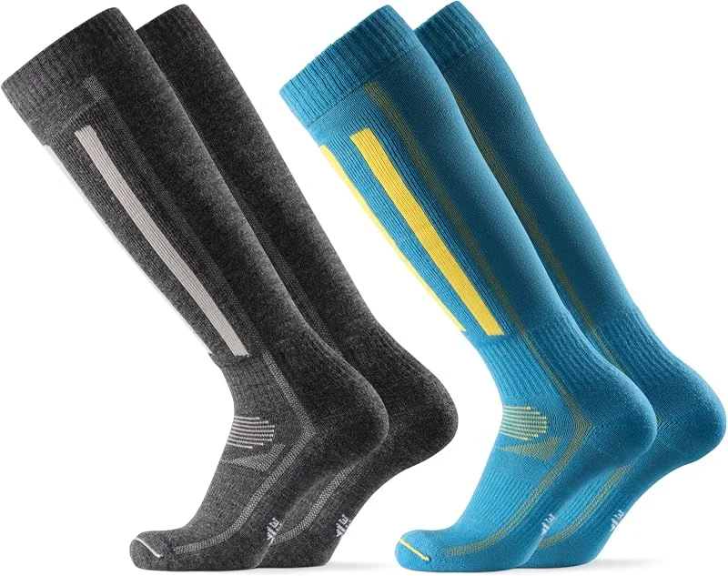DANISH ENDURANCE Calze da Sci Lana Merino, Termiche e Traspiranti — Abbigliamento riscaldato