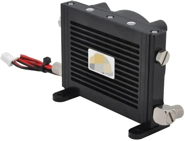Radiatore in alluminio CNC for olio idraulico RC 90x54mm con ventola da 5 V — Riscaldamento