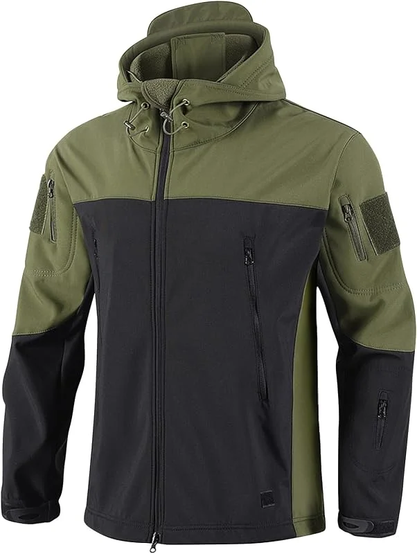 Giacca Softshell Uomo Antipioggia Giacca Da Uomo Running Ciclismo Autunnale — Abbigliamento riscaldato