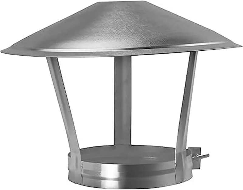 Cappelli Antipioggia per Camino, Cappello per Camino in Acciaio Inox 304 - Copertura Antipioggia a Forma di Cono per Tubi di Scarico, forni di Riscaldamento, Cappello Protettivo per Camino s — Abbigliamento riscaldato