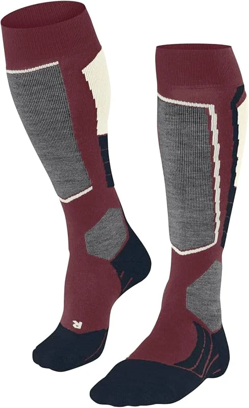 FALKE donna SK2 calzini da sci imbottitura media protezione tibia spessi — Abbigliamento riscaldato