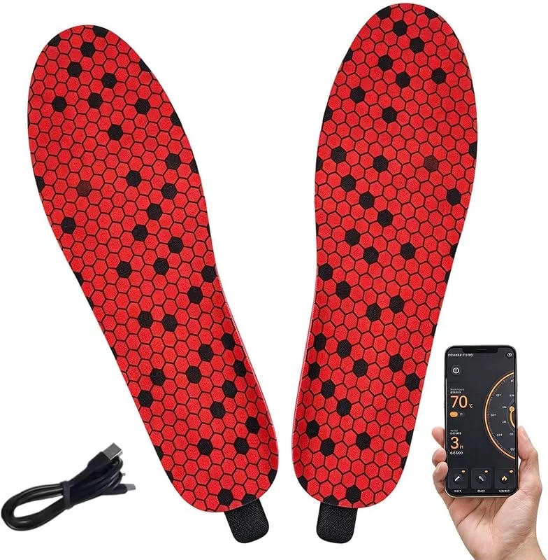Solette Riscaldabili Elettriche da Scarpe Scaldapiedi Unisex Controllabili — Abbigliamento riscaldato