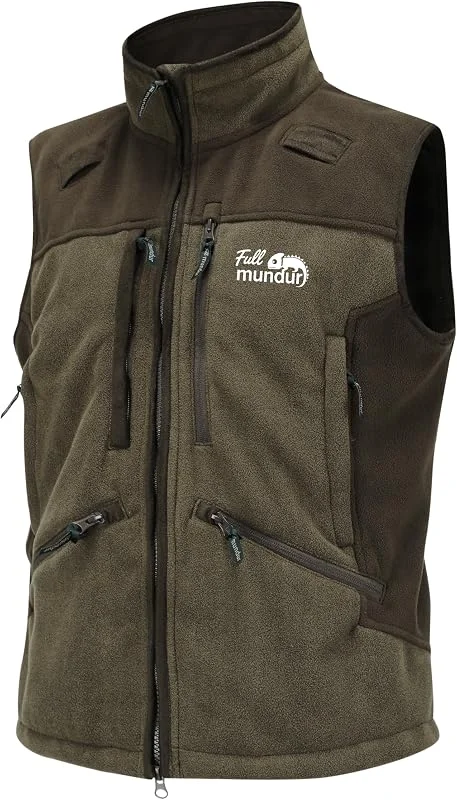Eagle Orange Camo Gilet da Caccia Antivento — Abbigliamento riscaldato