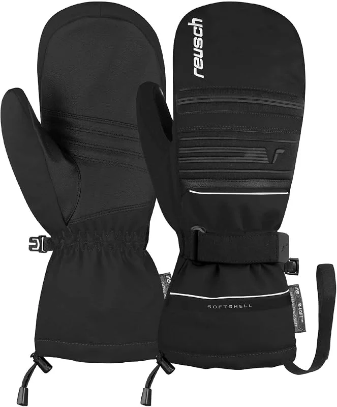Reusch Muffole da sci per adulti, molto calde, impermeabili, traspiranti — Abbigliamento riscaldato