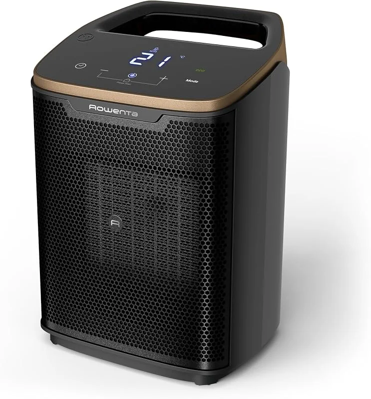 Rowenta Intense Comfort+, Termoventilatore Silenzioso e Compatto, Potenza di 2000W, 4 Modalità, con Timer, Sicuro e Potente, SO2350 — Riscaldamento