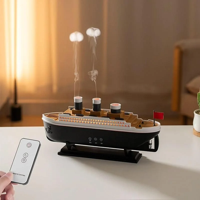 Diffusore di oli essenziali di meduse, diffusore di oli essenziali per aromaterapia, umidificatore con 7 luci LED colorate e telecomando, 2 modalità di nebulizzazione, diffusore per aromaterapia senza