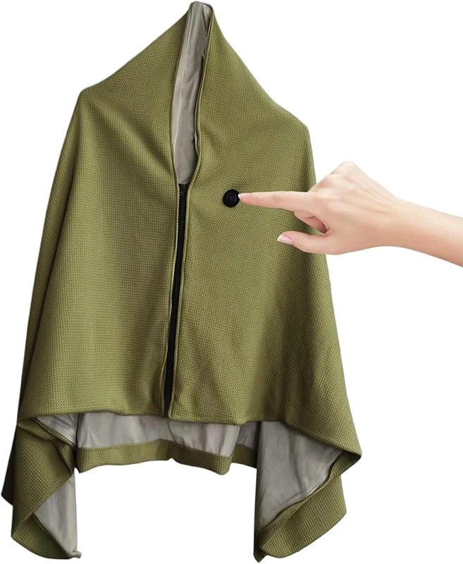 Sciarpa Riscaldata Senza Fili 3 Modalità Sciarpa Termica Elettrica con — Abbigliamento riscaldato