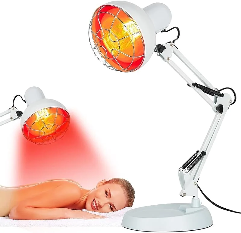 Cozion 100W Lampada a In-frarossi, Portatile con Base, per Casa — Riscaldamento