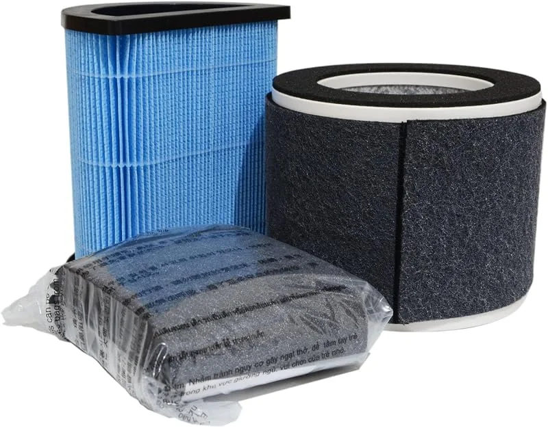 PUREBURG Set di filtri di ricambio compatibili con purificatore d'aria e umidificatore Hunter HPH625 2 in 1, H13 HEPA, umidificatore e prefiltri Air Clean VOC Odor