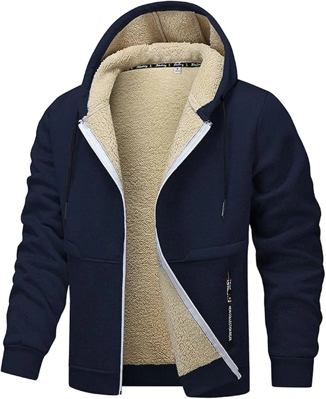 TOFOTL Giubbino Uomo Invernale Casual Field Trekking Elegante Running — Abbigliamento riscaldato