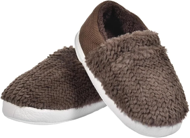 Pantofole riscaldate da donna, morbide, portatili — Abbigliamento riscaldato