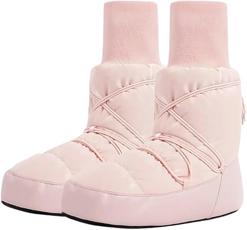 Sanfly Scarpe Ballo, Stivaletti Riscaldabili, Stivali Ballo Invernali, Scarpe Ballo in Peluche, Scarpe Ballo in Cotone, Scarpe Ballo Calde E Antiscivolo, Scarpe Allenamento — Abbigliamento riscaldato